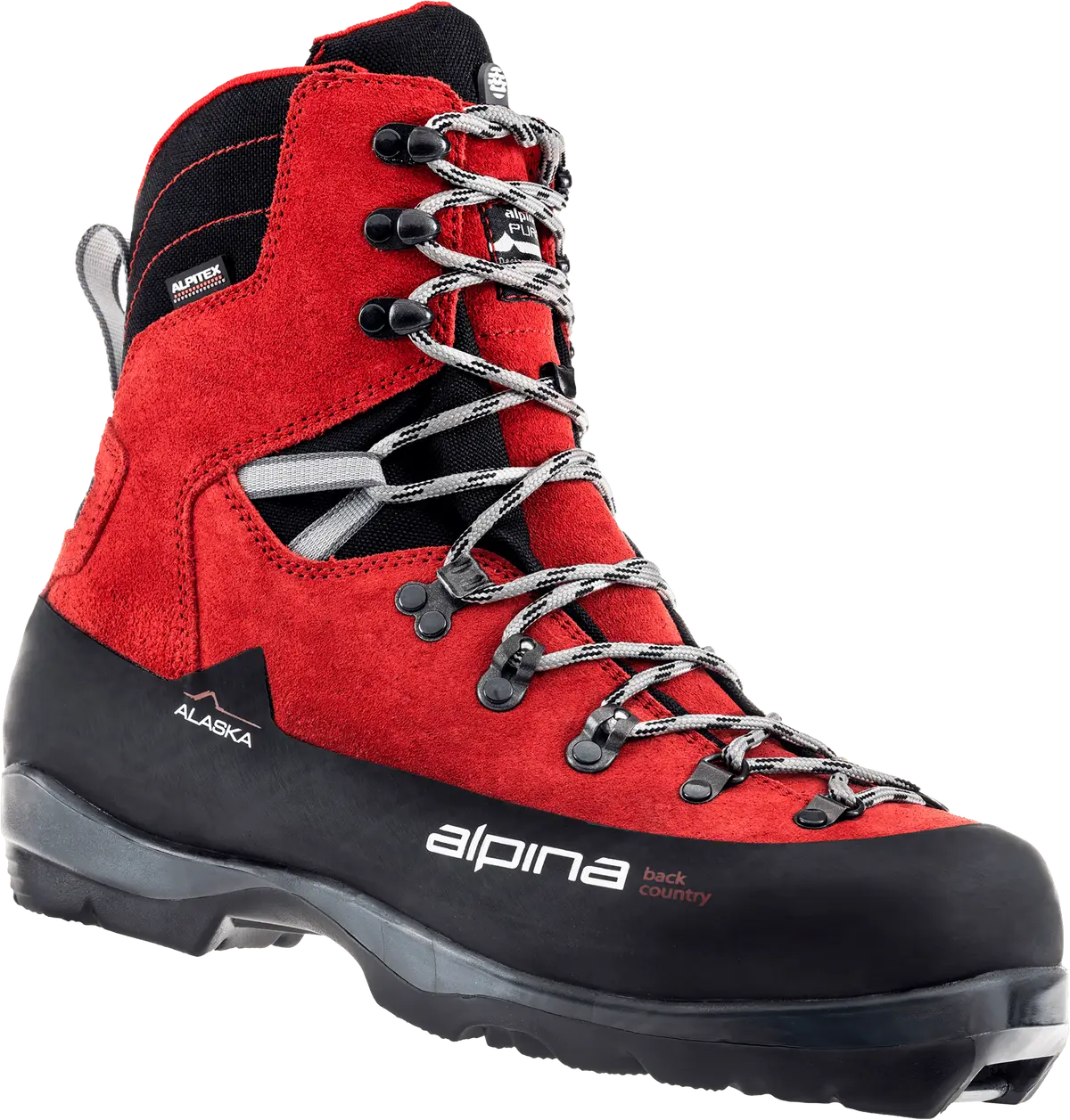 Alpina Alaska BC Sort/Oransje