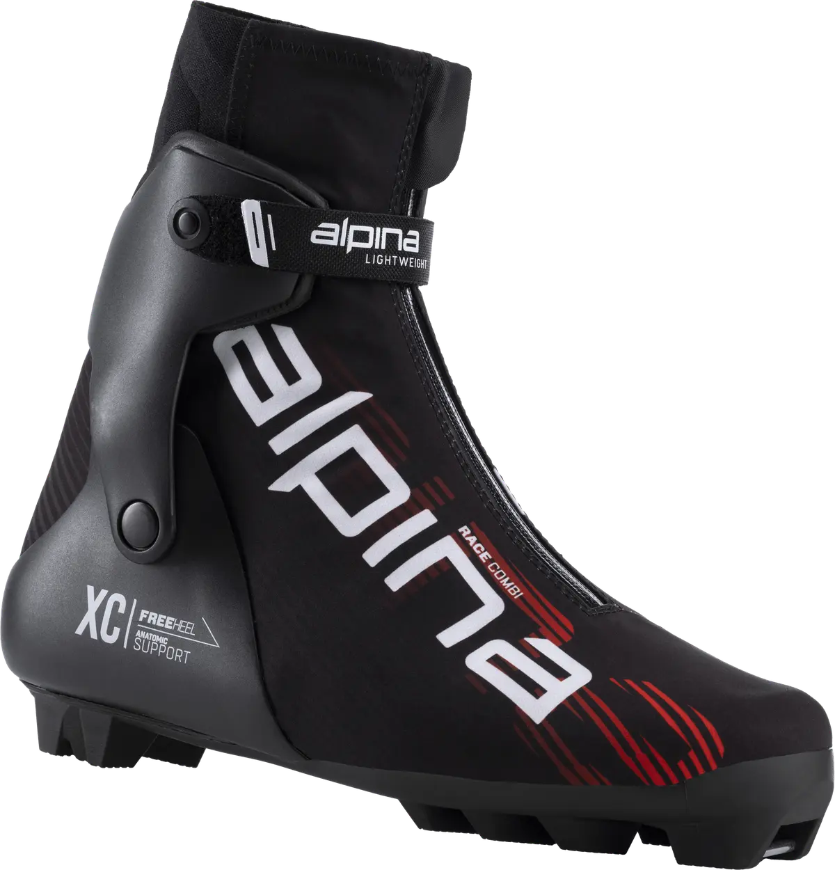 Alpina Race Combi Black/Red