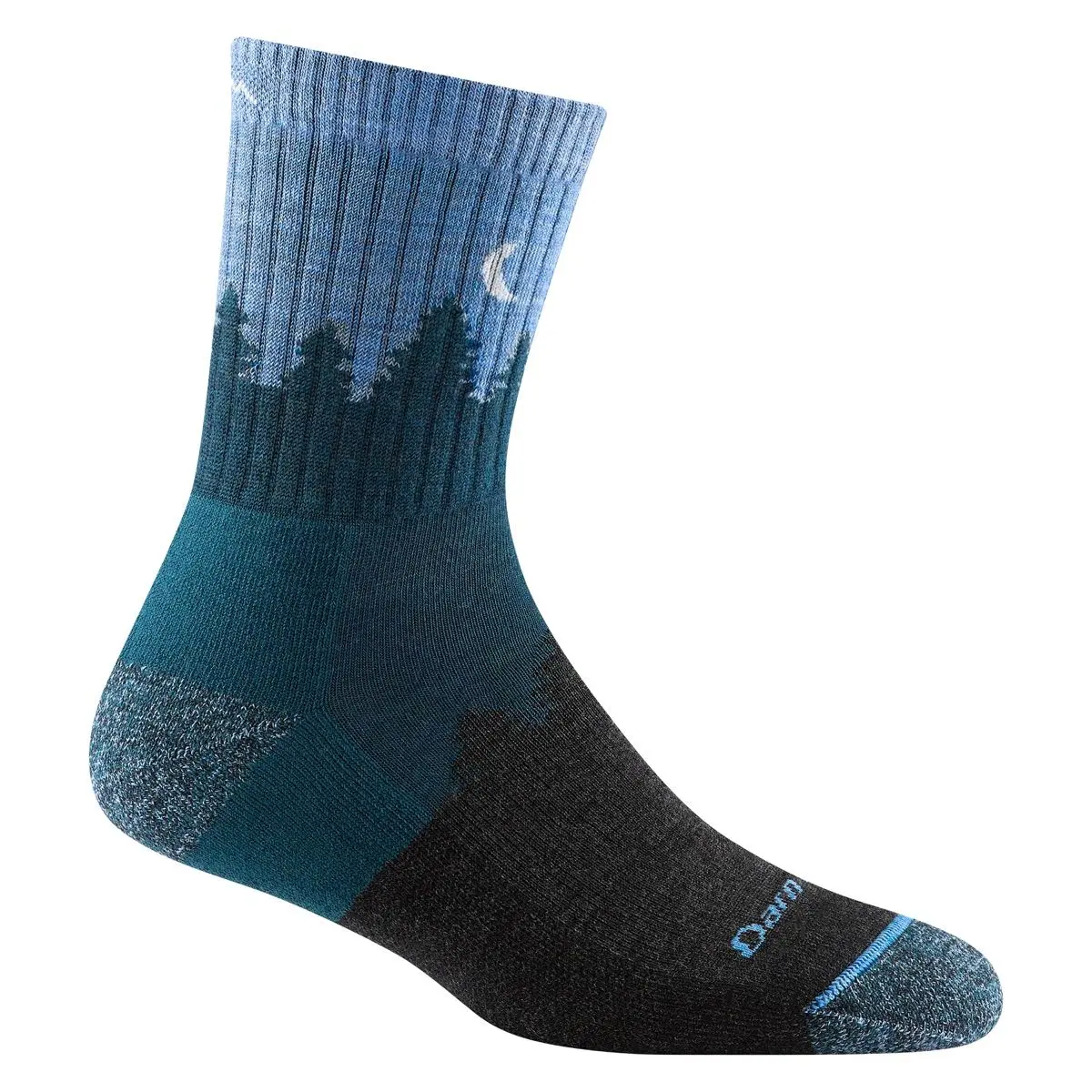 Darn Tough Women's Treeline Micro Crew Cushion Blue