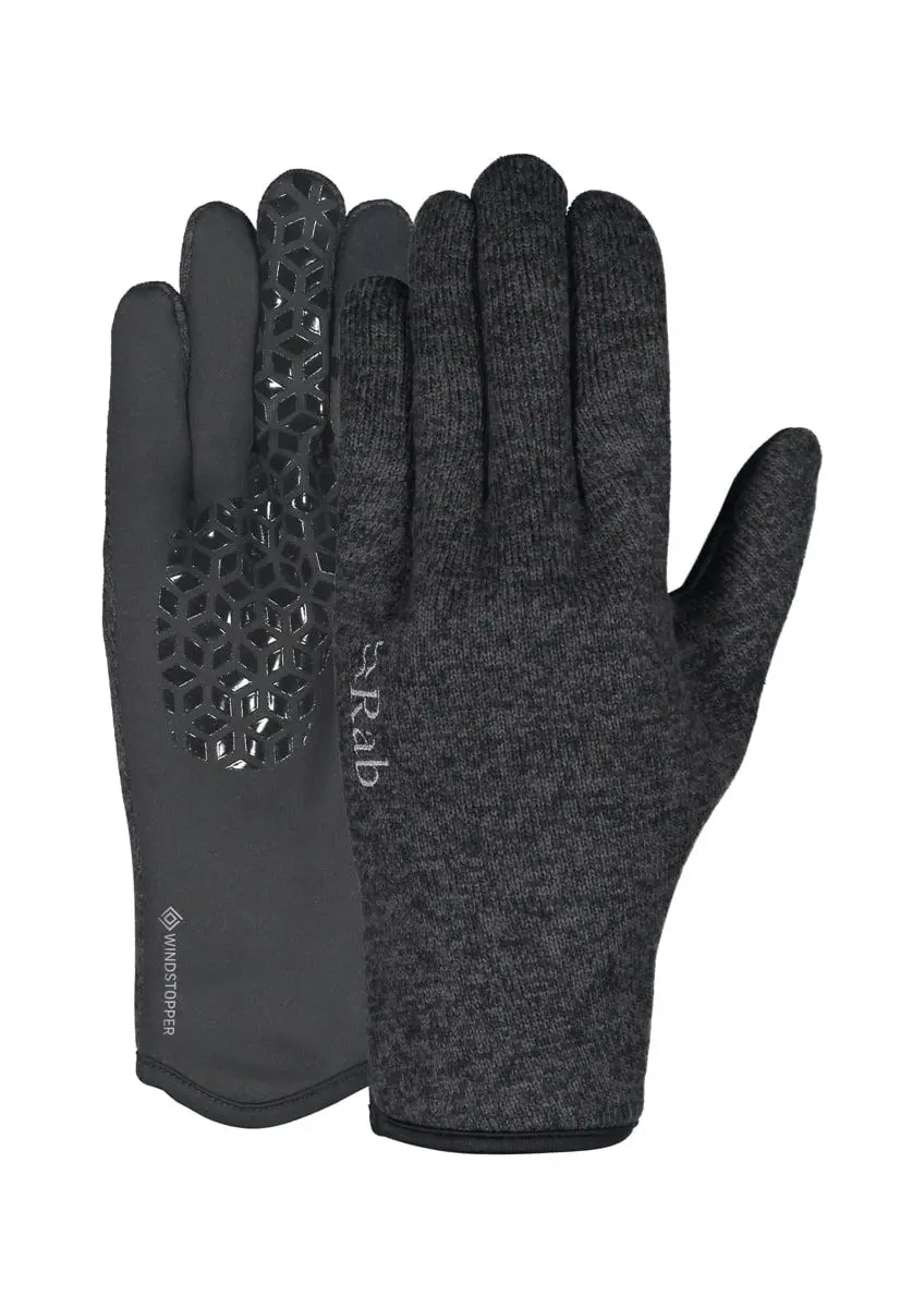 Rab Quest Windstopper Gloves Anthracite