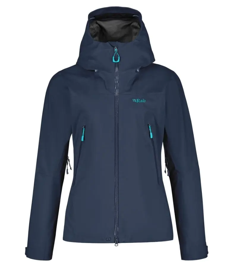Rab Yangra GTX Jacket Wmns Deep Ink/ultramarine