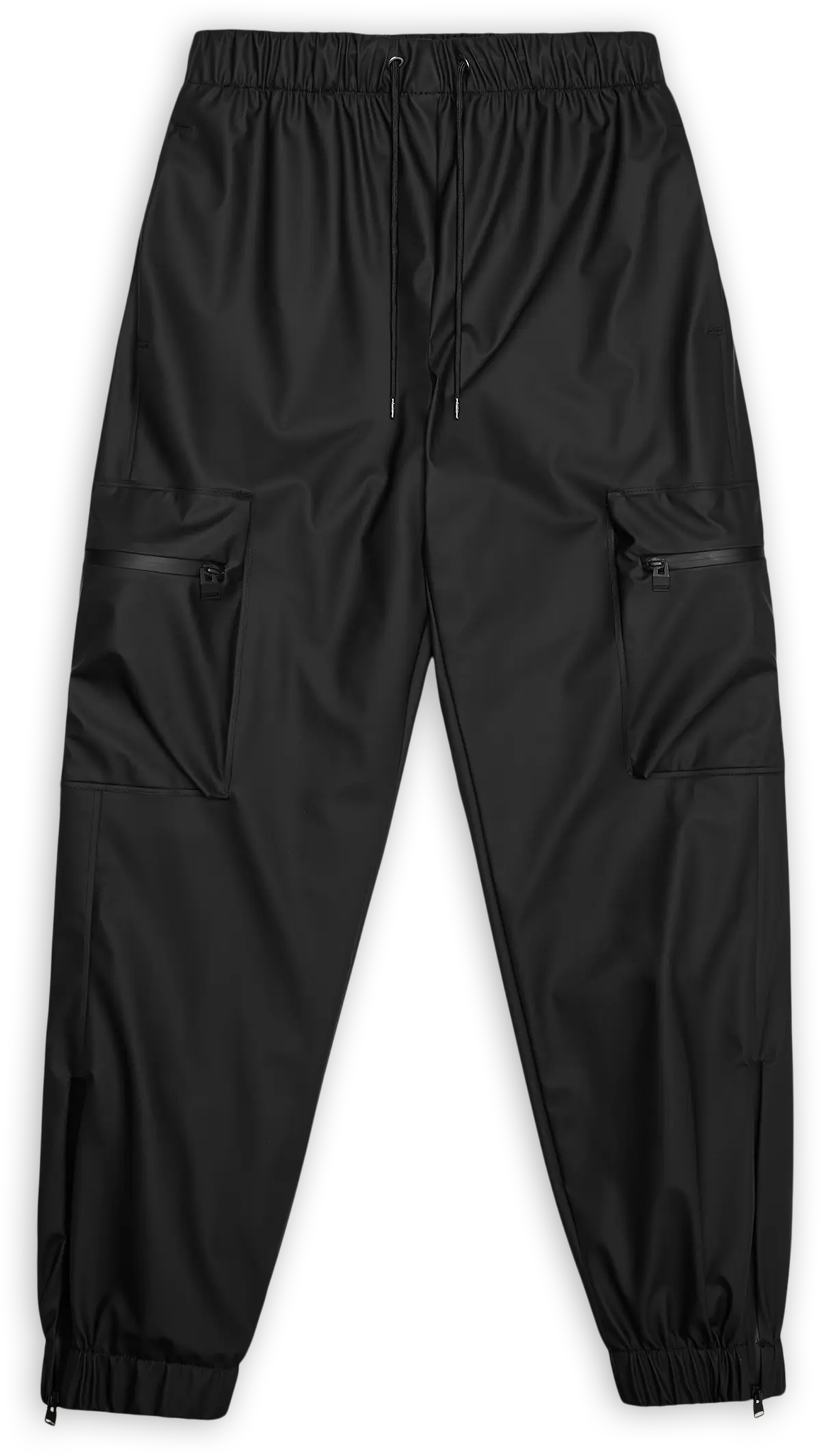 Rains Unisex Cargo Rain Pants Regular W3 Black