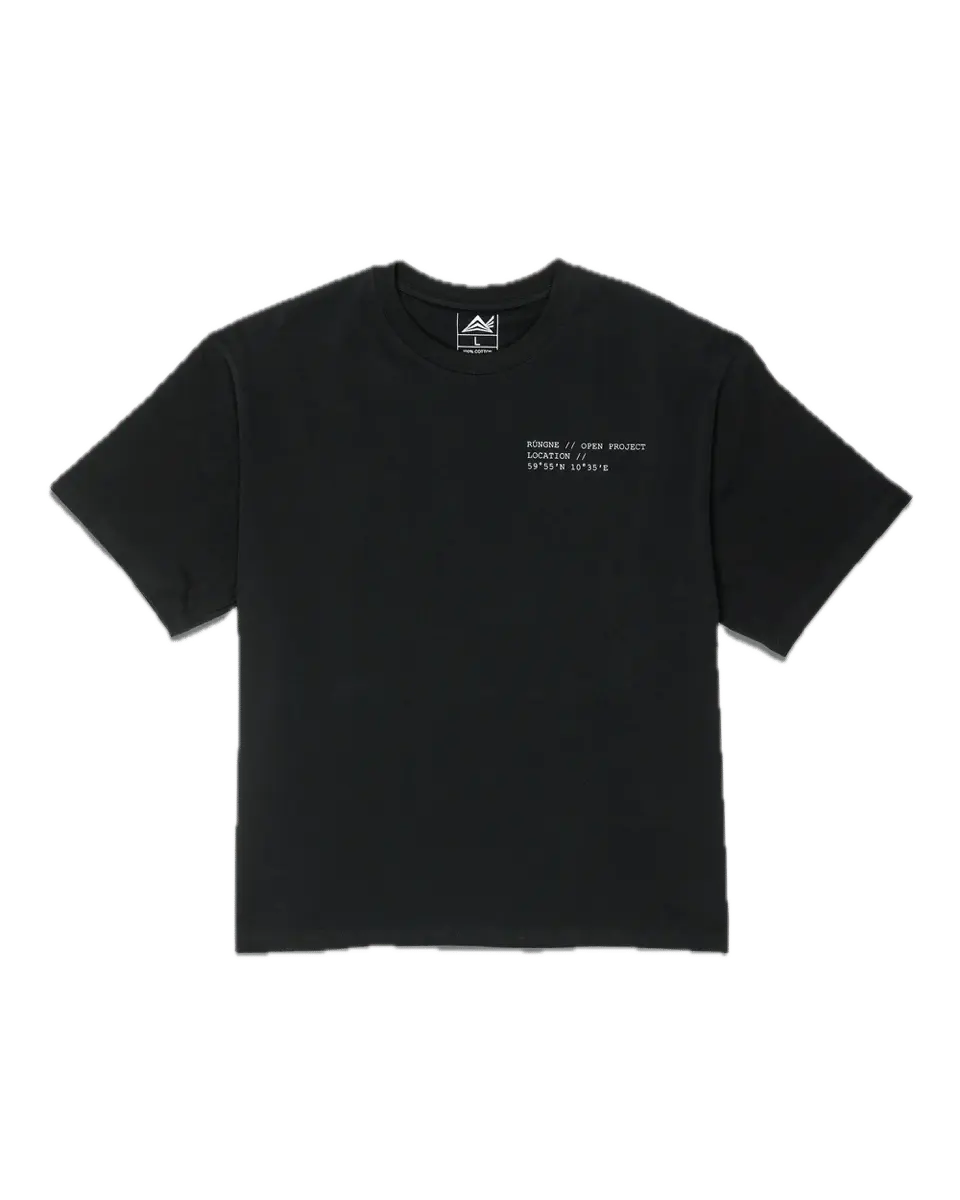 Rúngne Open Project Tee Black