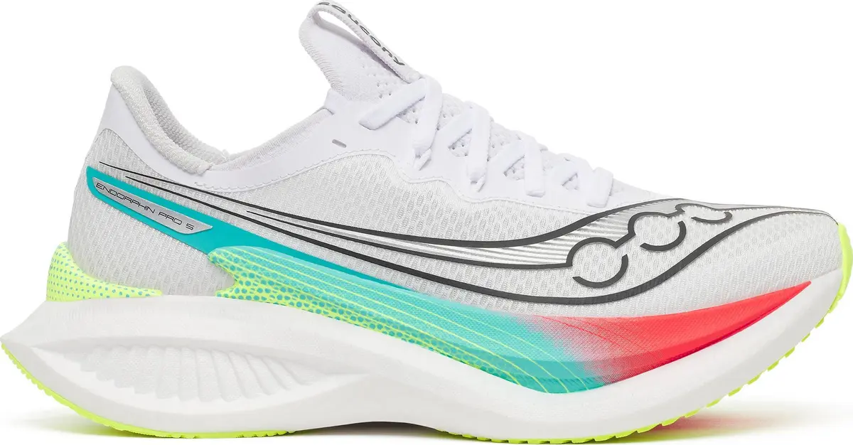 Saucony Women's Endorphin Pro 5 White/multi