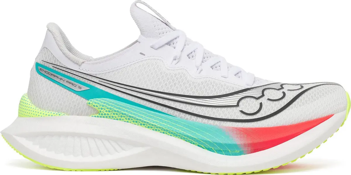 Saucony Men's Endorphin Pro 5 White/multi