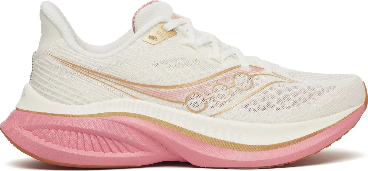 Saucony Women's Endorphin Speed 5 Ivory/Mauve