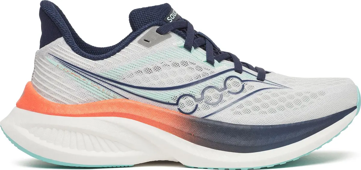 Saucony Women's Endorphin Speed 5 White/Navy