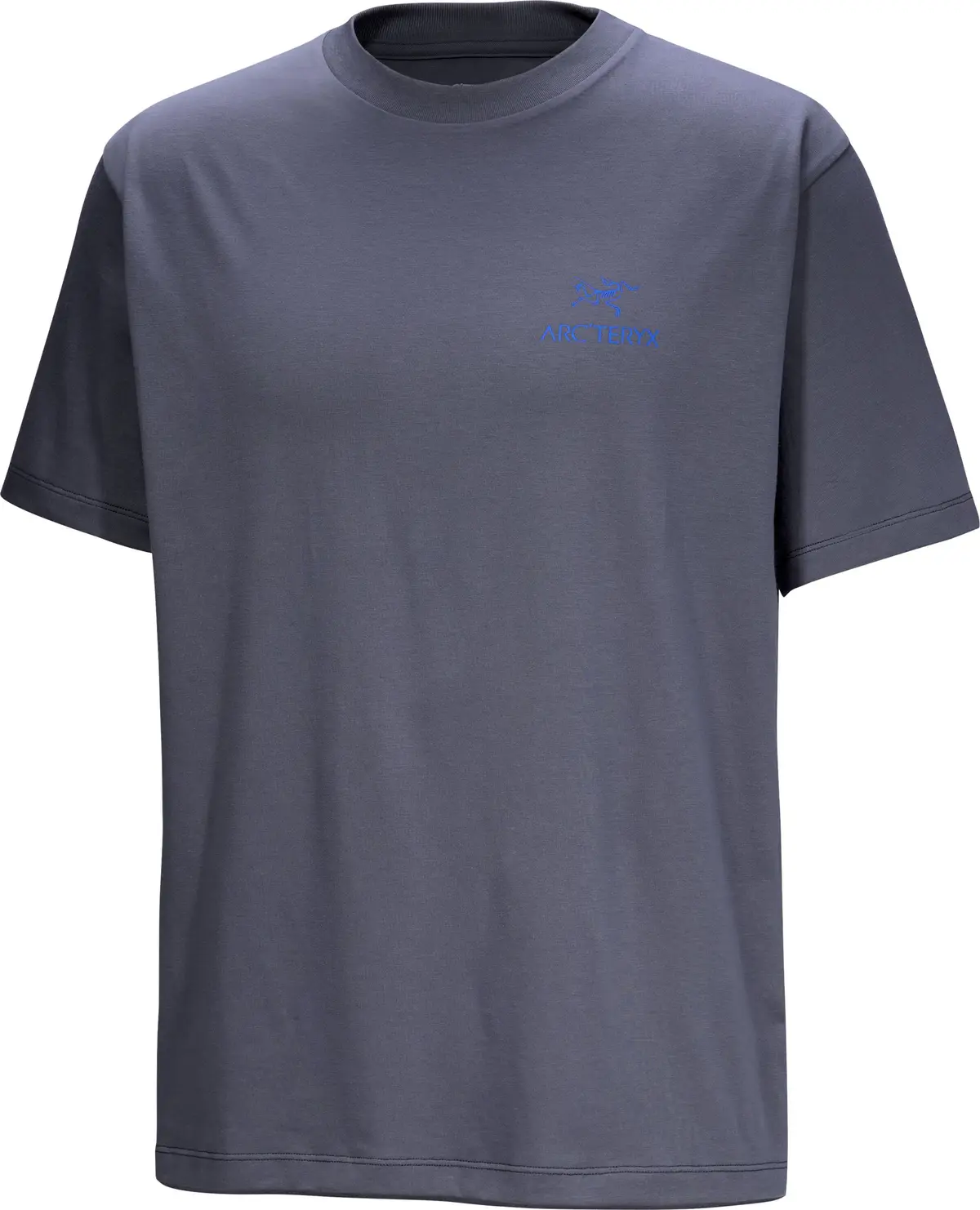 Arc'teryx Men's Kragg SL Cotton Bird Word Shortsleeve Dark Stratus/Fluidity