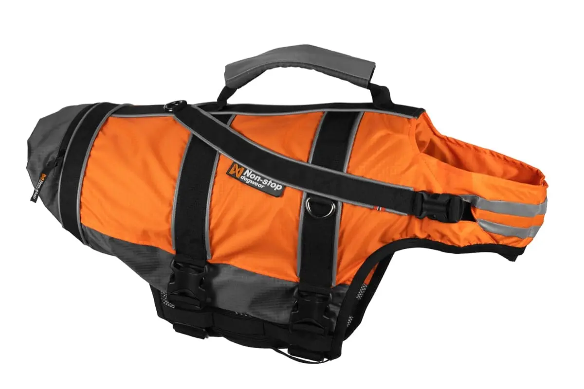 Non-stop Dogwear Safe Life Jacket strl.4 Orange