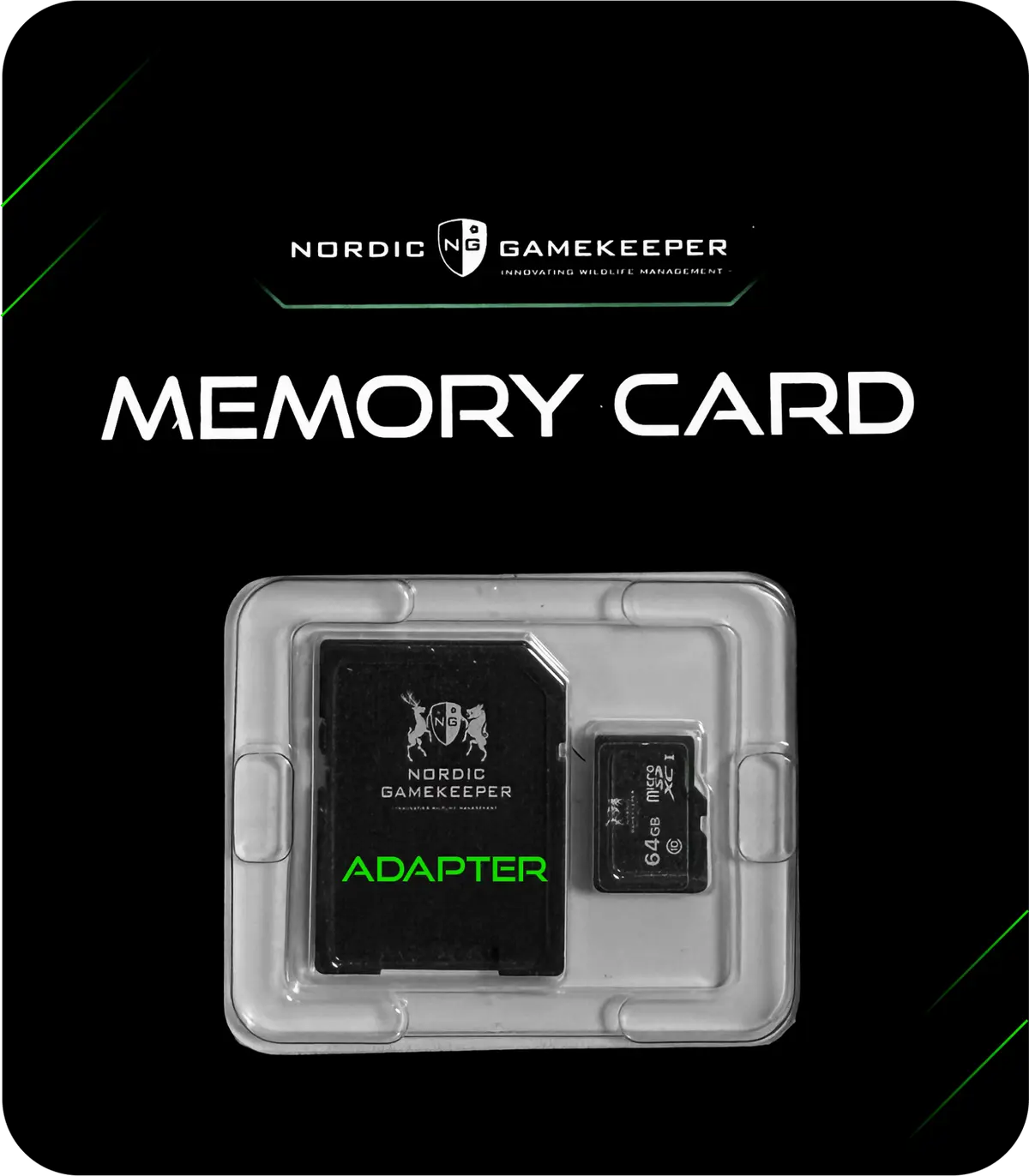 Nordic Gamekeeper 64GB SD-Card Black