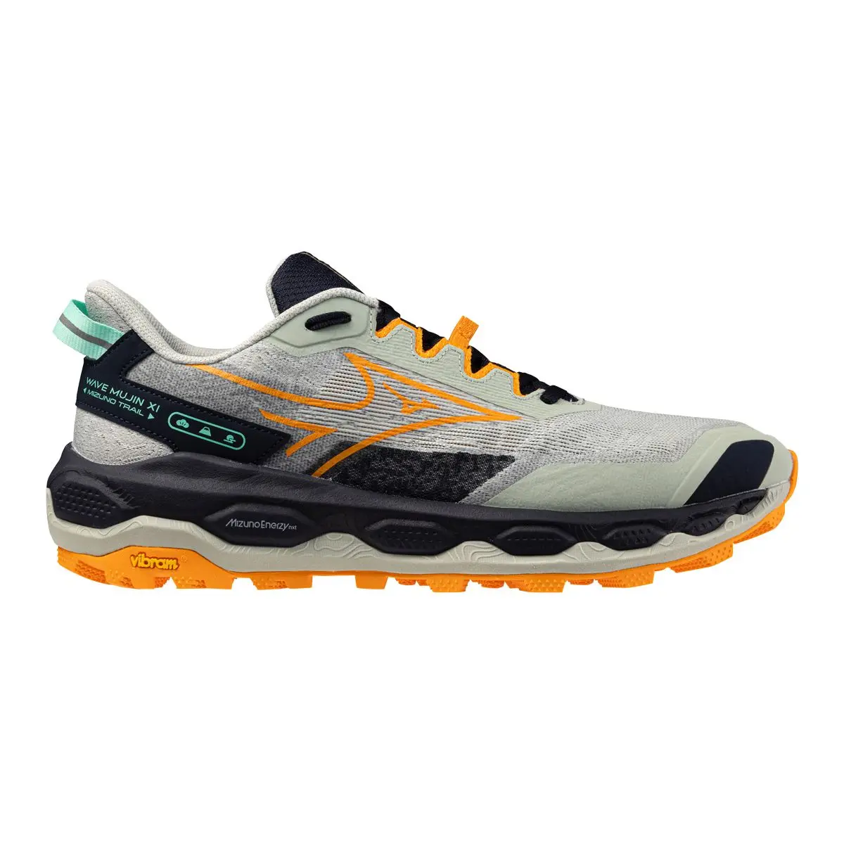 Mizuno Wave Mujin 11(M) Mercury/tangelo/tangelo