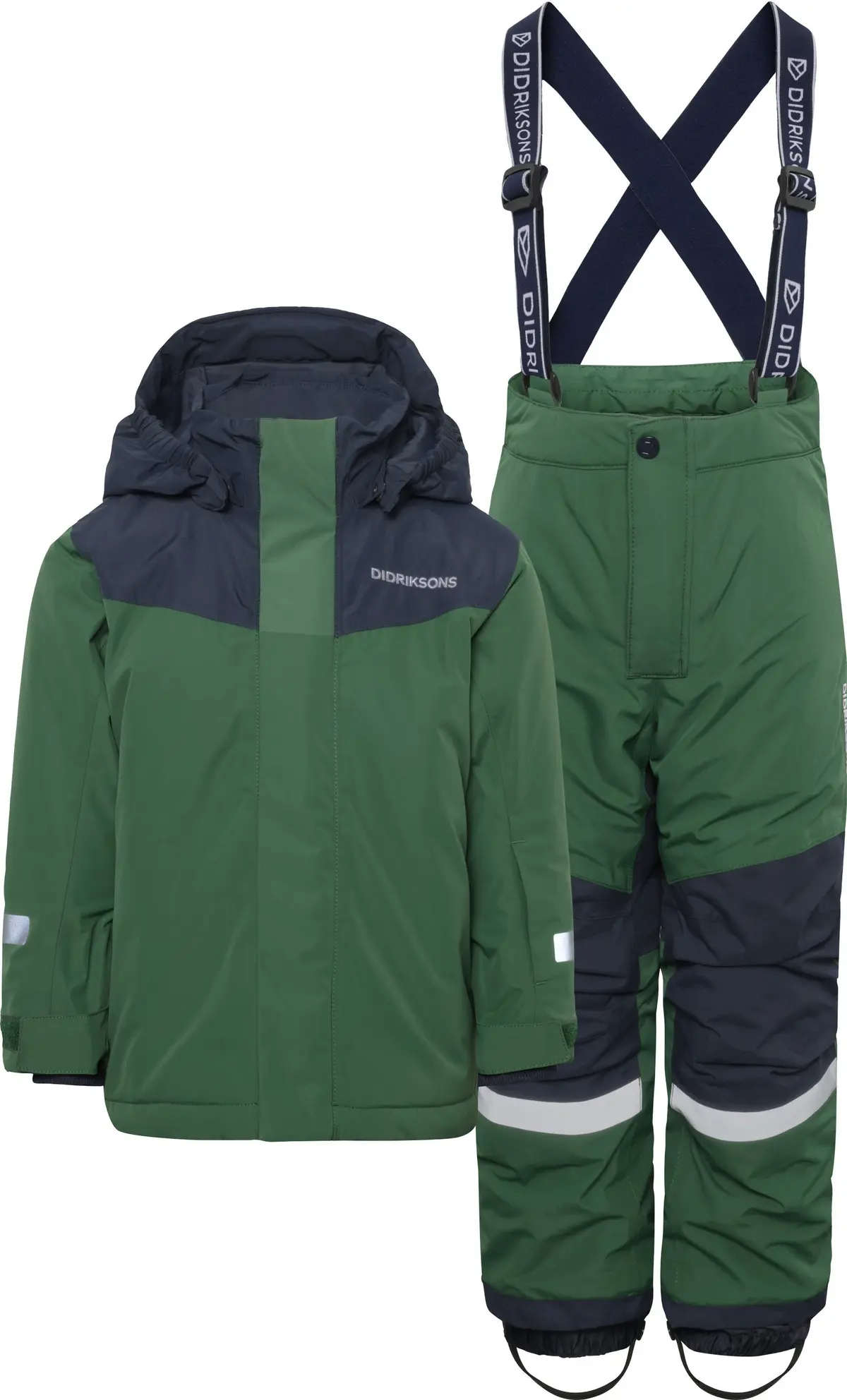 Didriksons Skare Kids Set Pine Green