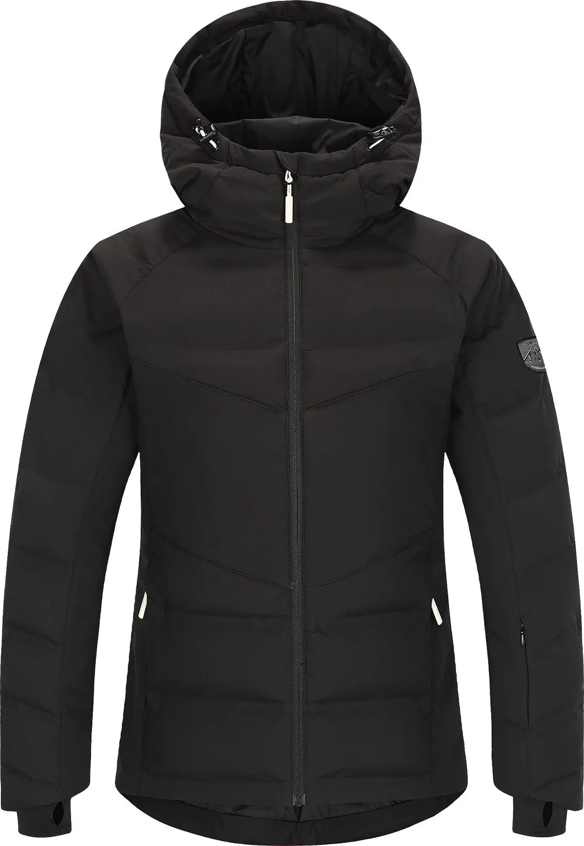 Skogstad Juniors' Glitterheim Skijakke Black