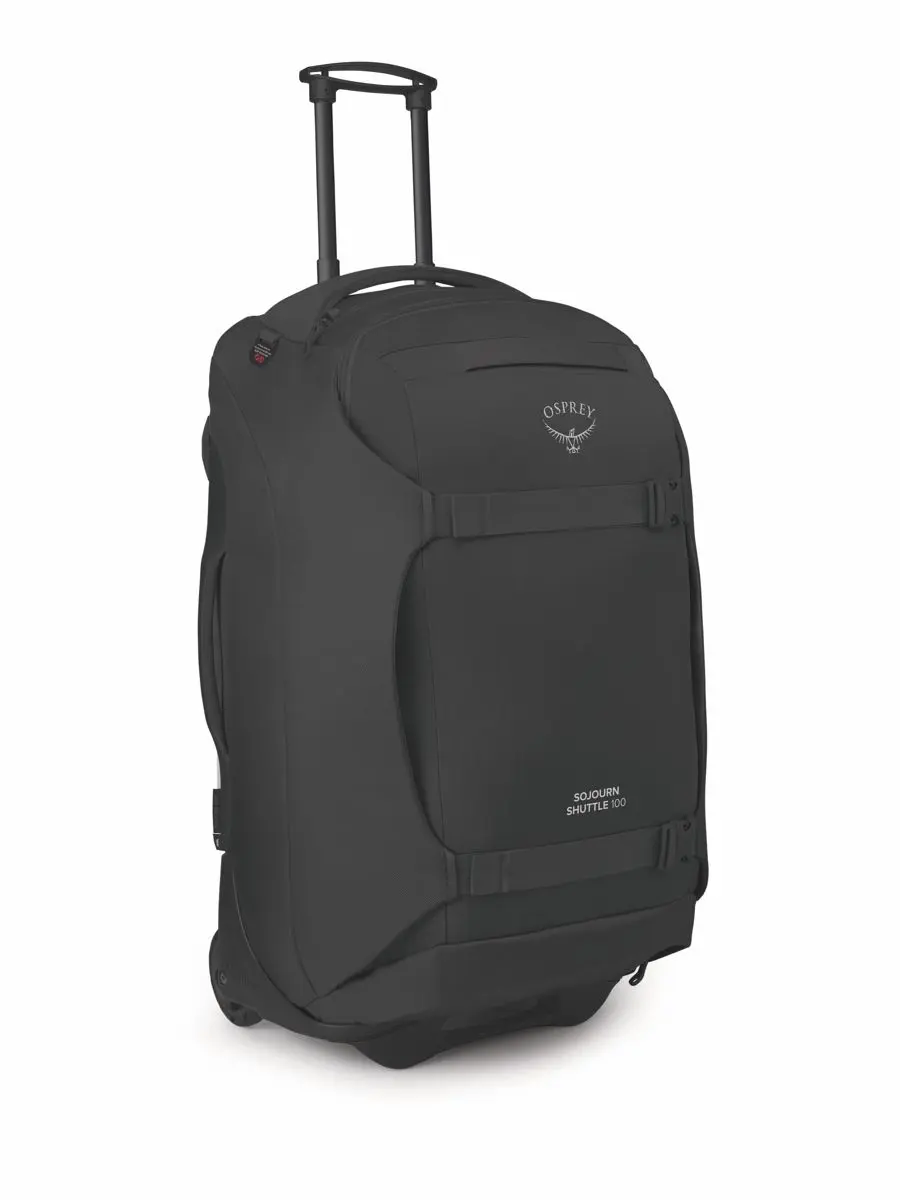 Osprey Sojourn Shuttle Wheeled Duffel 100L Black
