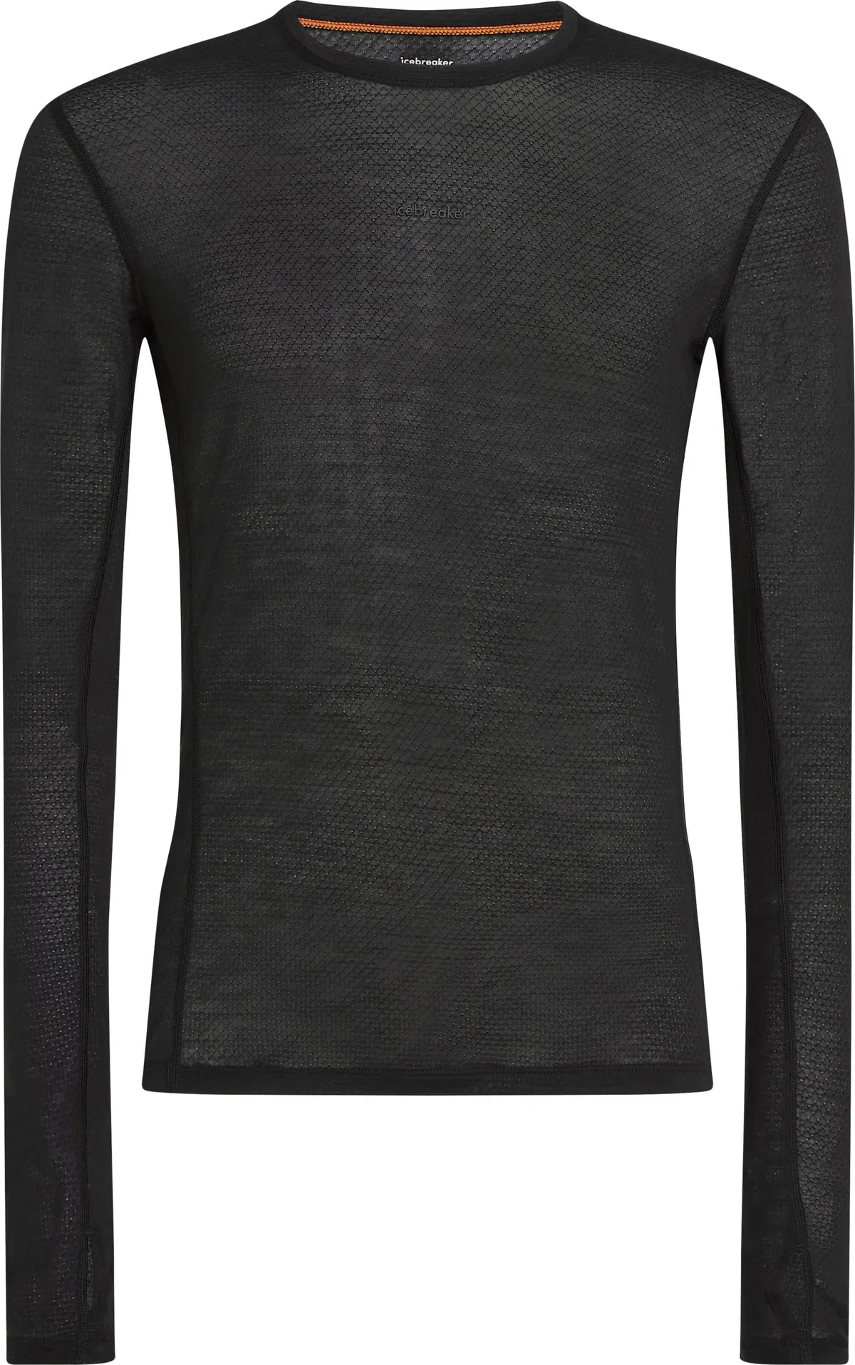 Icebreaker M Mer 75 Cool-Lite Featherlight Ls Crewe Black