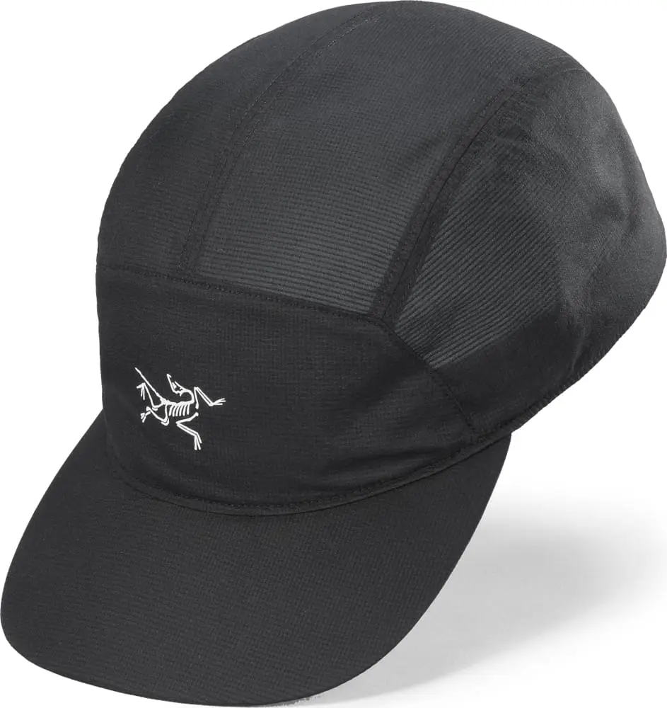 Arc'teryx Aerios 5 Panel Cap Black / Arctic Silk