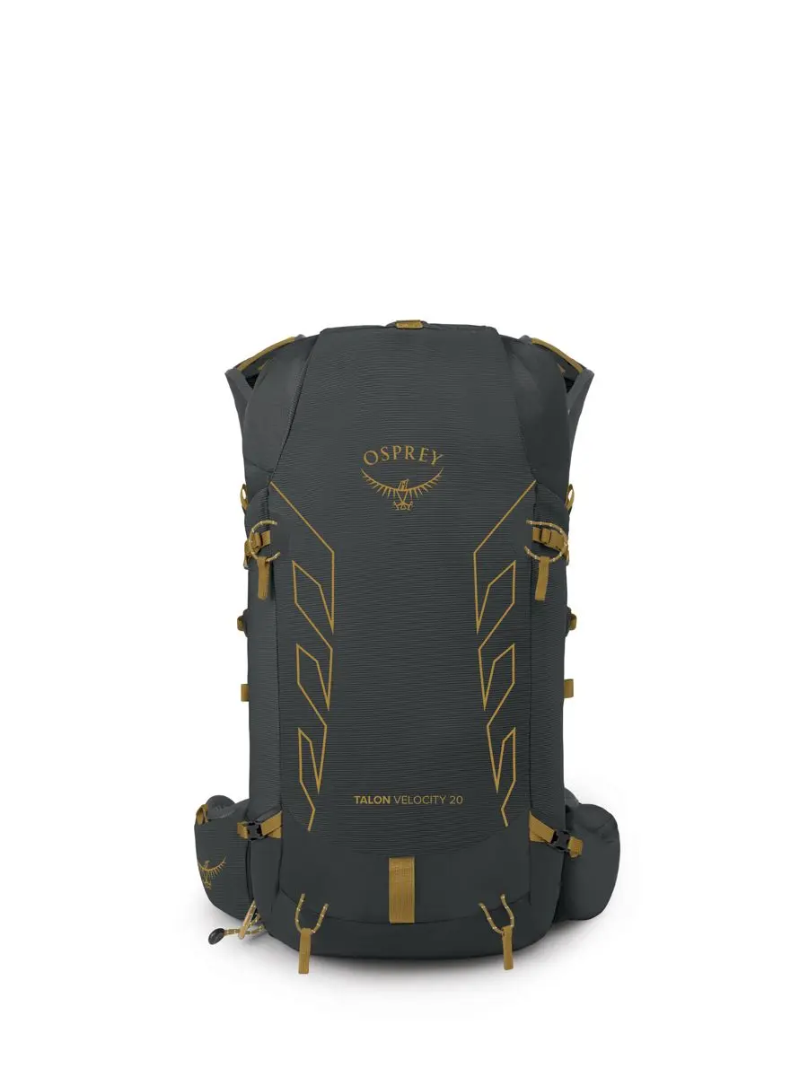 Osprey Talon Velocity 20 Dark Charcoal/tumbleweed Yellow