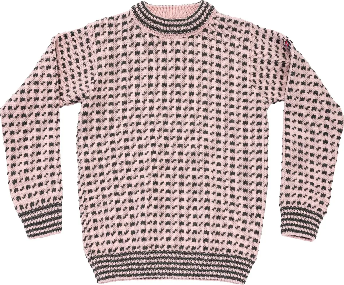 Devold Original Islender Wool Sweater Chalk Pink/Anthracite