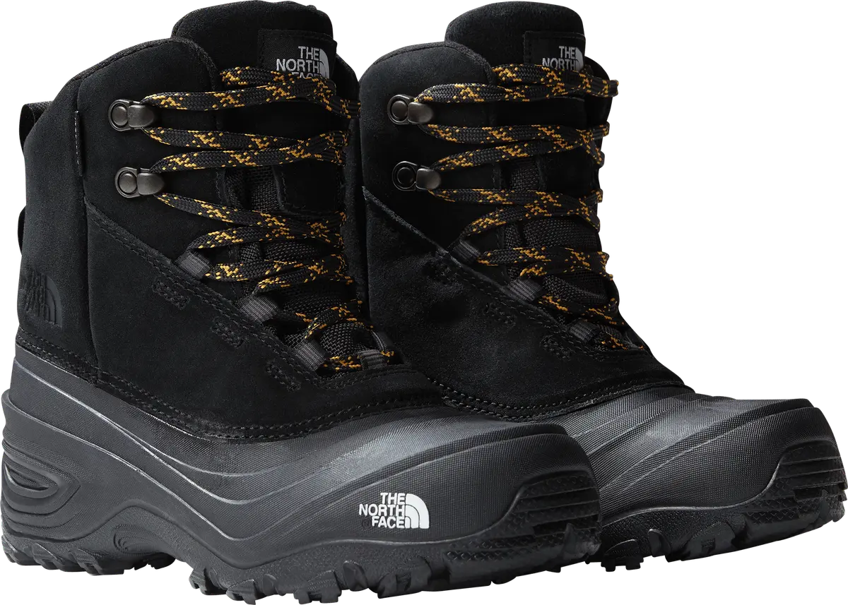 The North Face Kids' Chilkat V Lace Waterproof Hiking Boots TNF Black/TNF Black