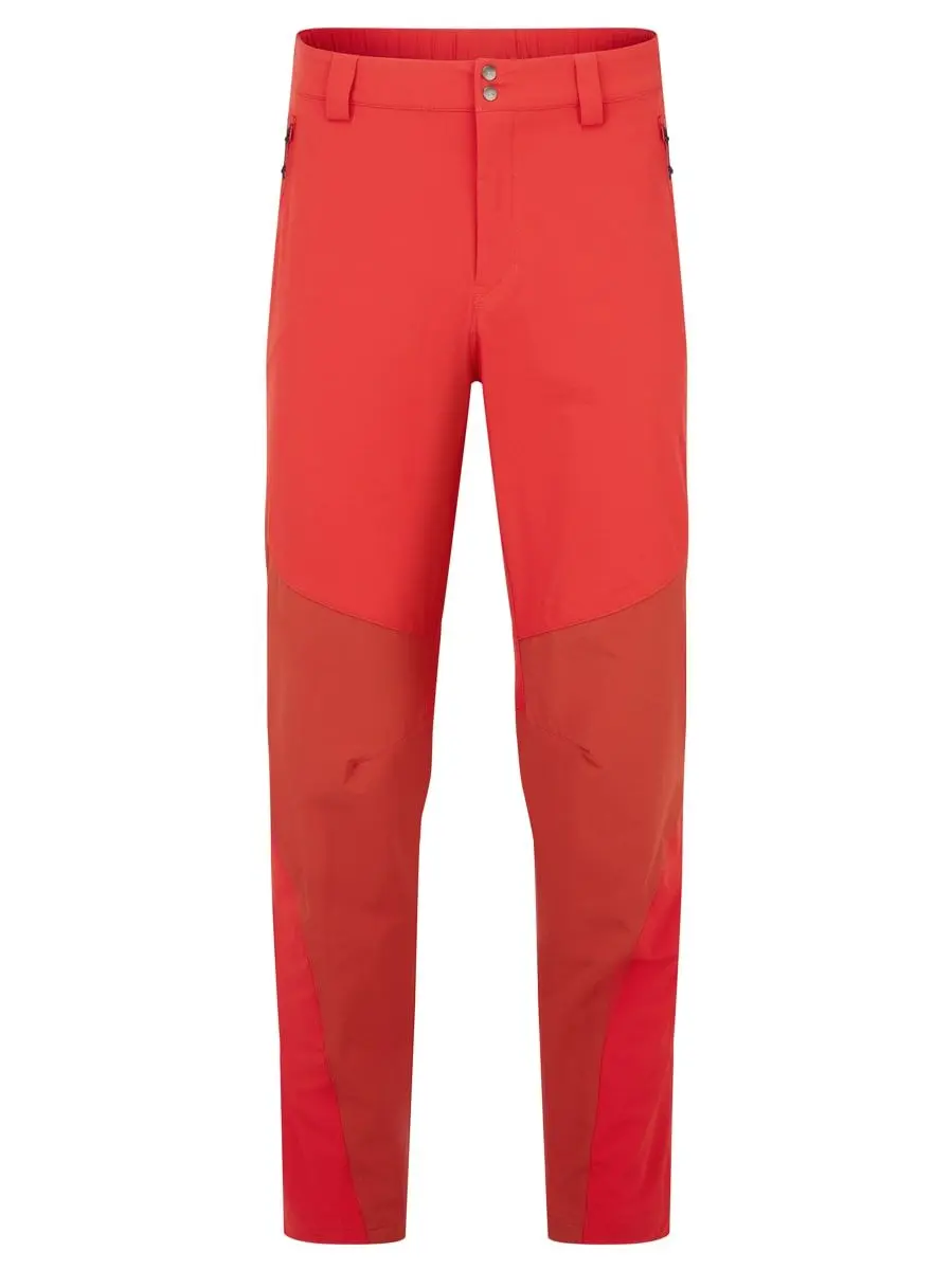 Rab Men's Torque Mountain Pants Dark Horizon/tuscan Red