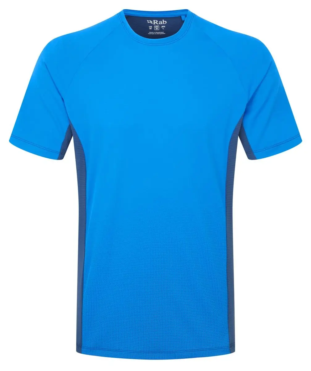 Rab Trail Tee Maya Blue/Tempest Blue