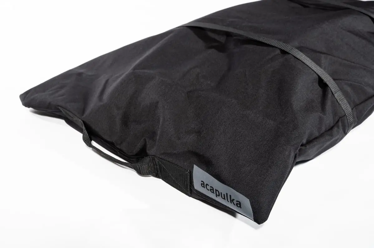 Acapulka transportpose til 135 cm pulk Black