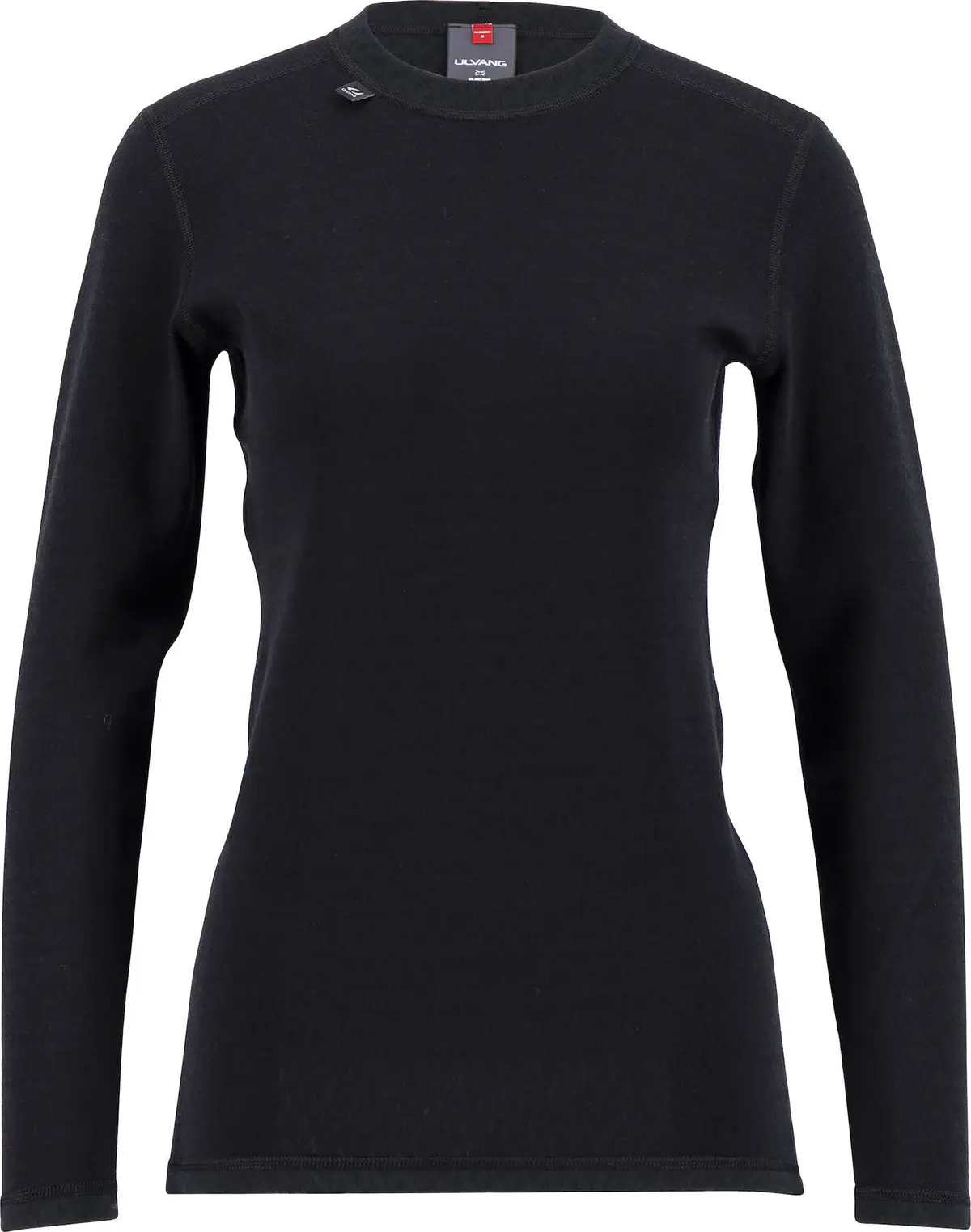 Ulvang Women's Comfort 200 Round Neck Black/Black
