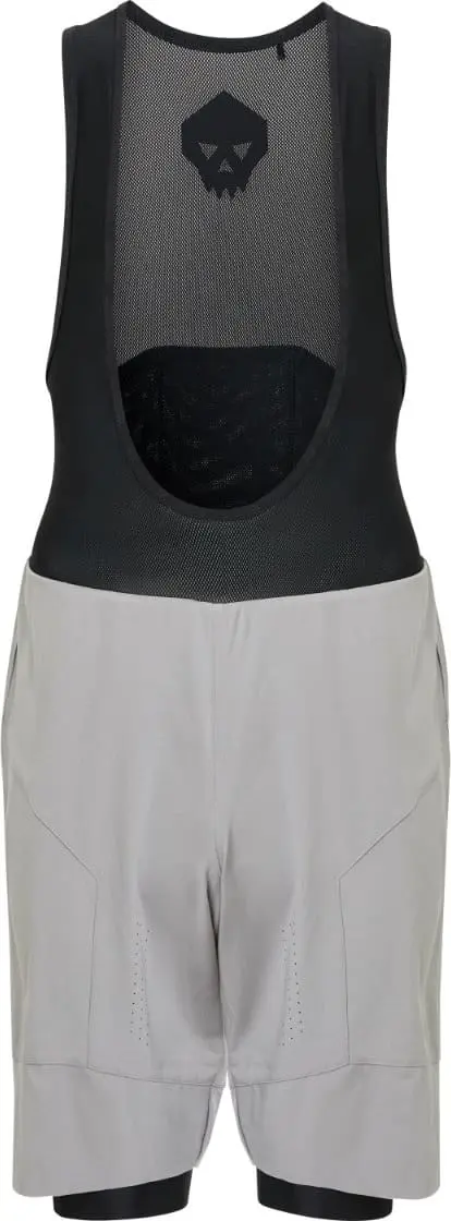 USWE Men's Hybrid MTB Bib Shorts Sharkskin