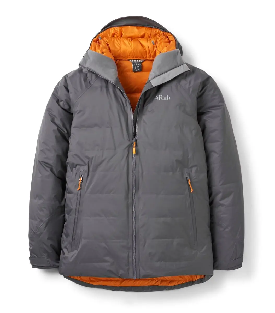 Rab Men's Valiance Waterproof Down Jacket Graphene