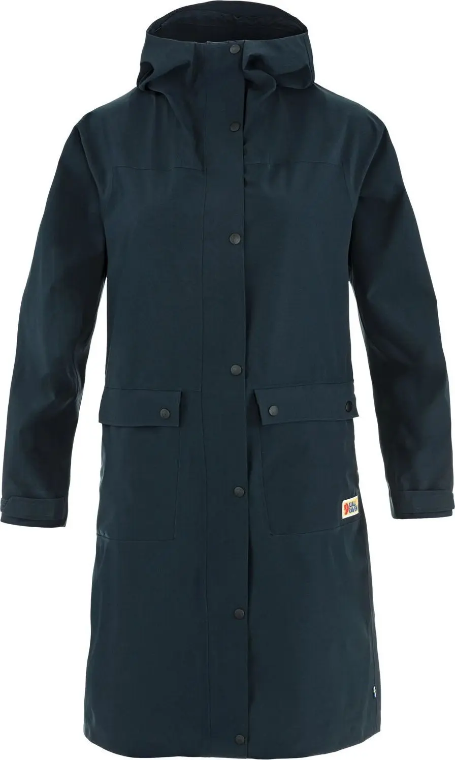 Fjällräven Women's Vardag Rain Parka Dark Navy