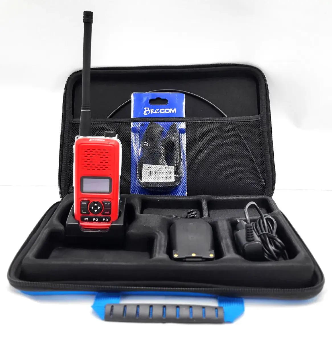 Brecom VR-3500D Jaktpakke -(radio,headsett,antenne og oppbevaringsveske)