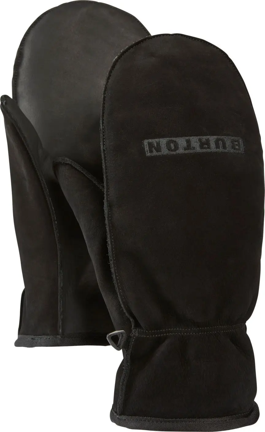Burton Work Horse Leather Mittens True Black