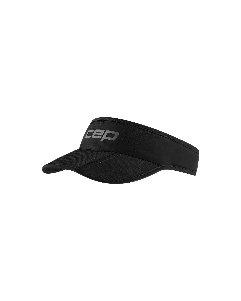 CEP Run Foldable Visor Black
