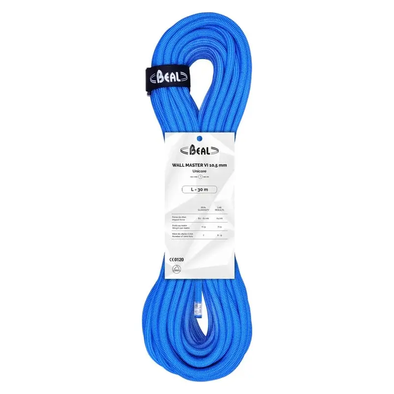 Beal Wall Master 6 10,5mm x 30m Blå