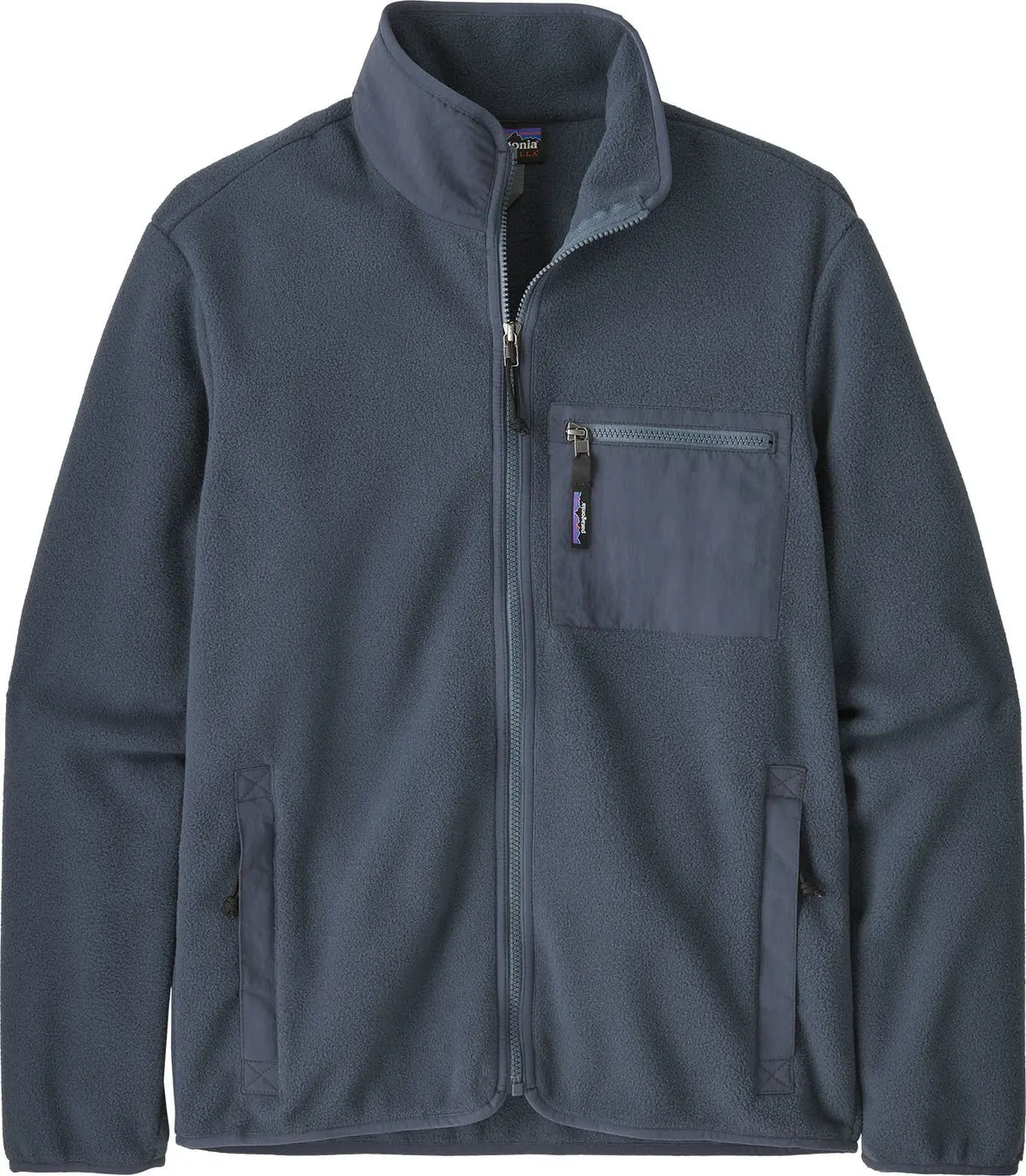 Patagonia Men's Synchilla Jacket Smolder Blue W/Smolder Blue