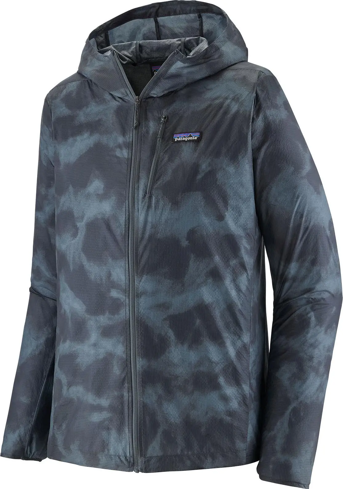 Patagonia Men's Houdini Jacket Sastrugi: Summit Blue