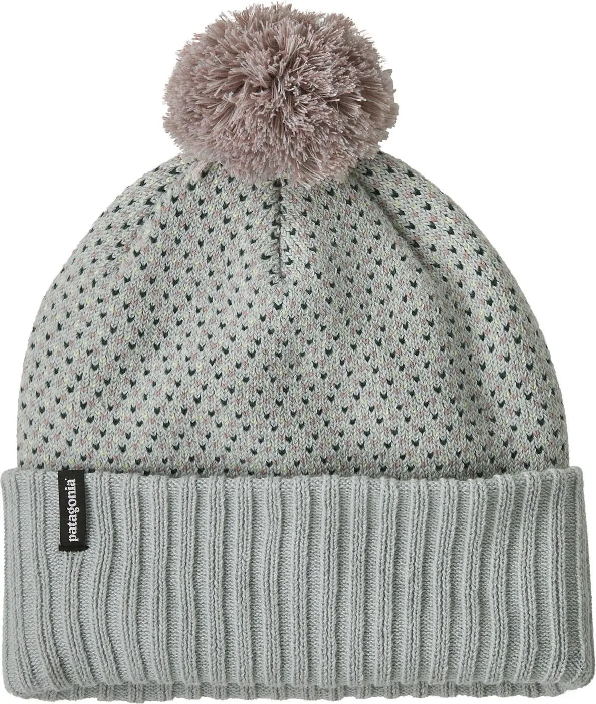 Patagonia Kids' Powder Town Beanie Confetti: Virtually Blue