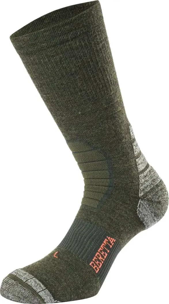 Beretta Merino Performance Short Socks Green Moss