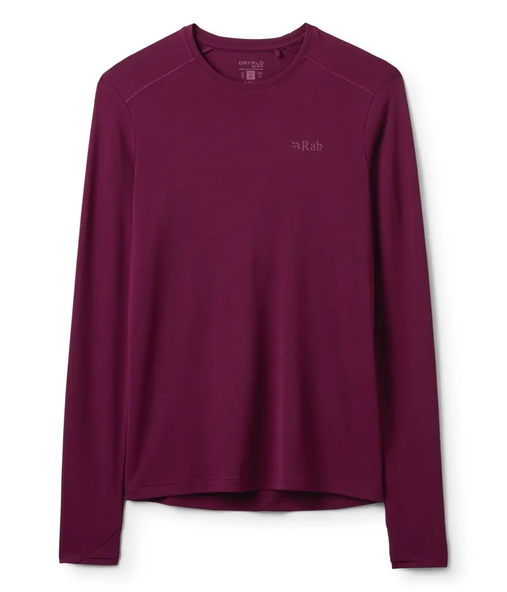 Rab Force LS Tee Wmns Mulberry