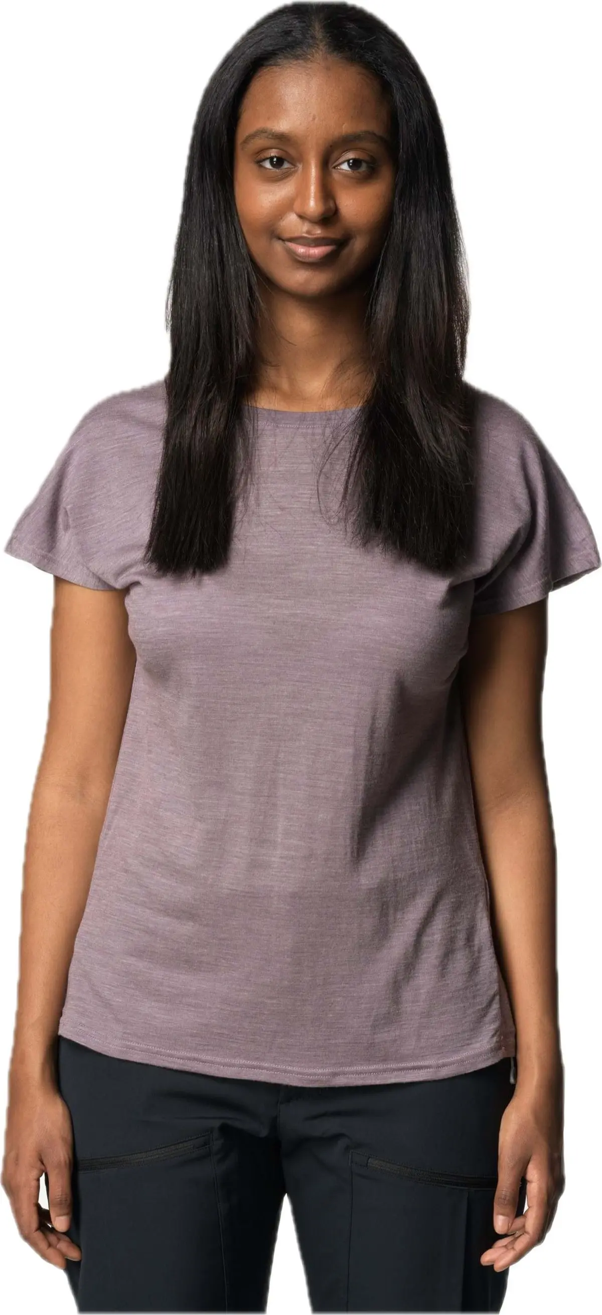 Houdini Women's Activist Tee Foggy Purple