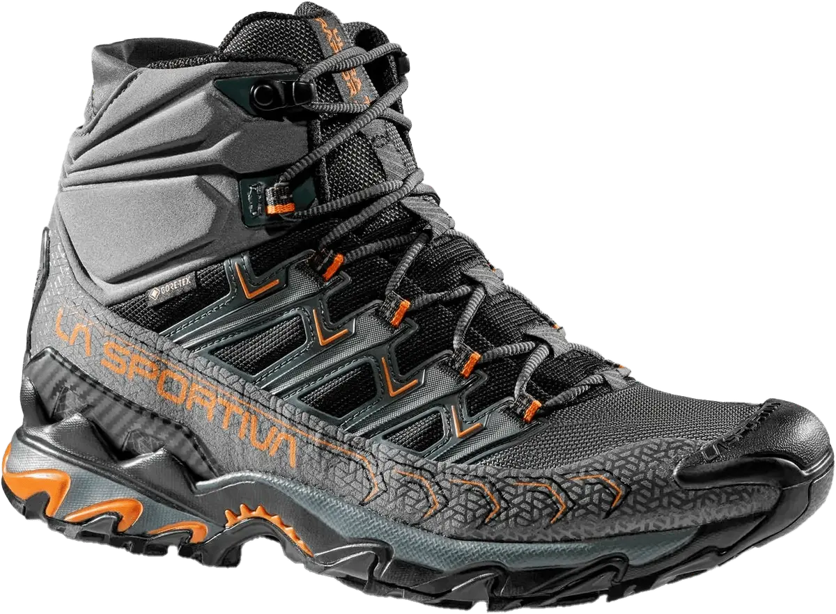 La Sportiva Men's Ultra Raptor II Mid GORE-TEX Carbon/hawaiian Sun
