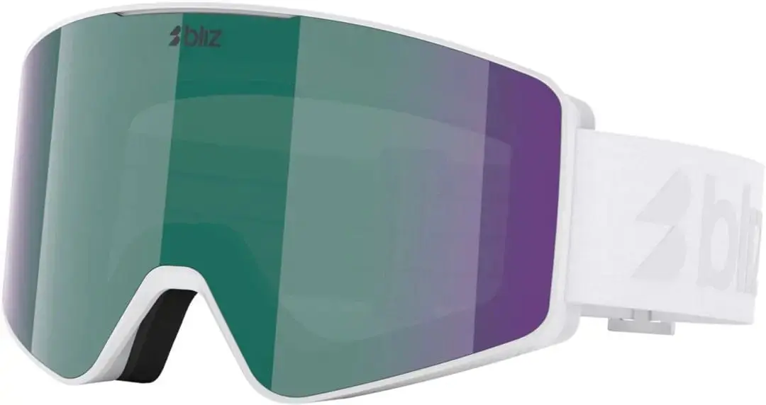 Bliz G001s Matte White/Brown W Green Multi
