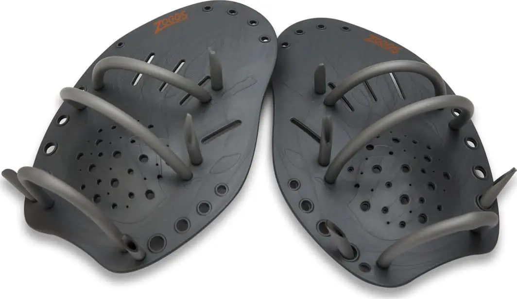 Zoggs Matrix Hand Paddles Black/Grey