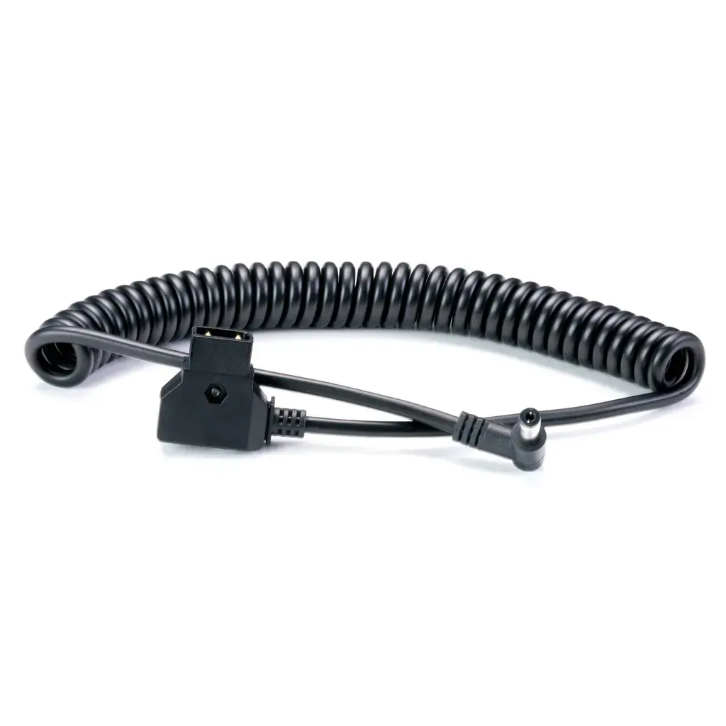 Atomos D-Tap to DC coiled kabel Locked