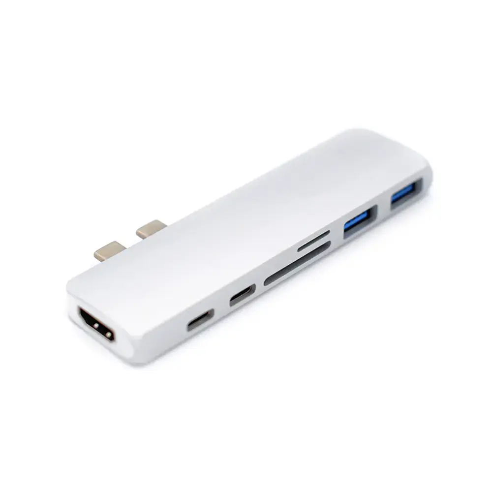 Caruba Duo Hub for USB-C Grå