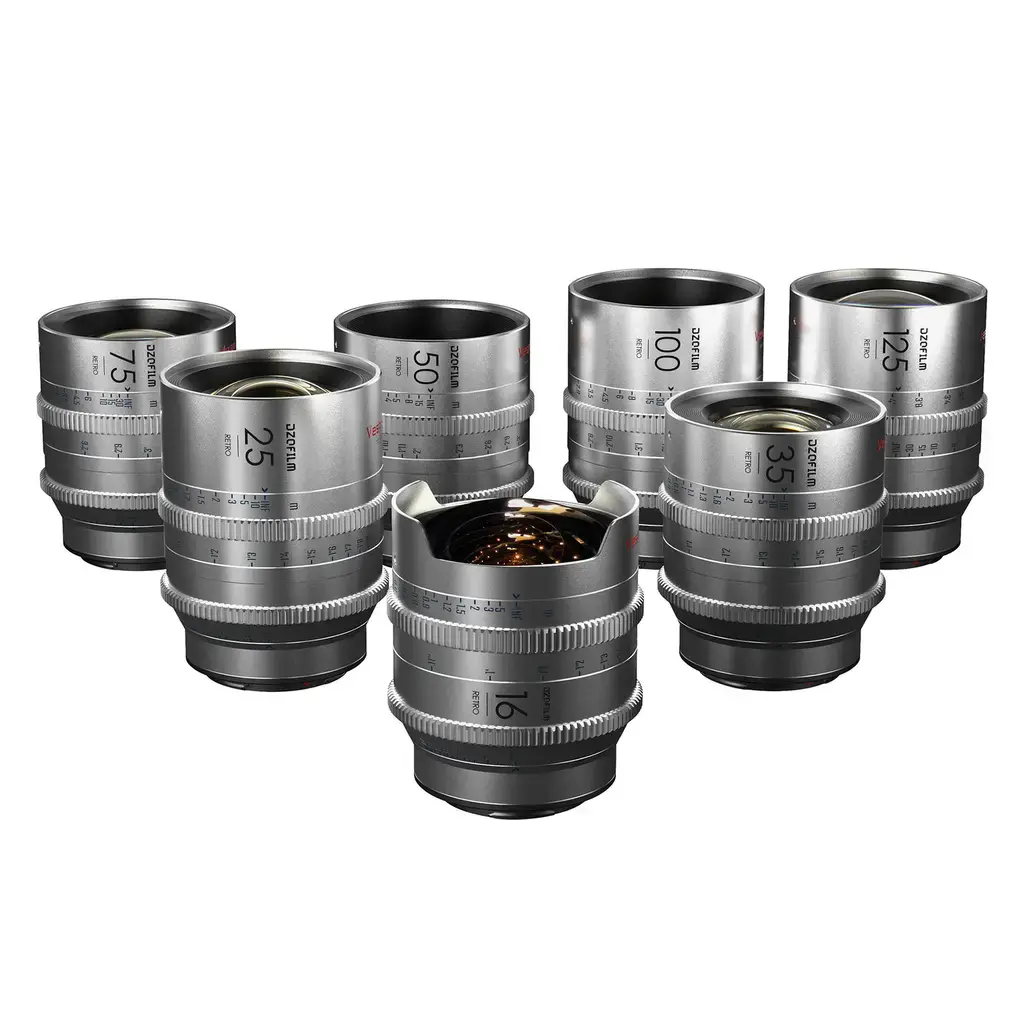 DZOFILM Vespid Retro 7 Lens Kit