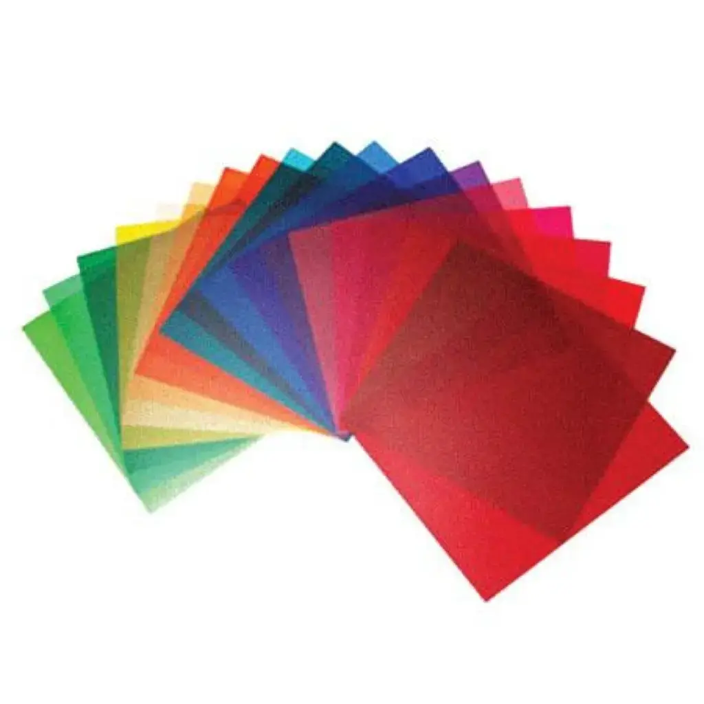 Elinchrom Fargefilter 21cm Sett 20 stk