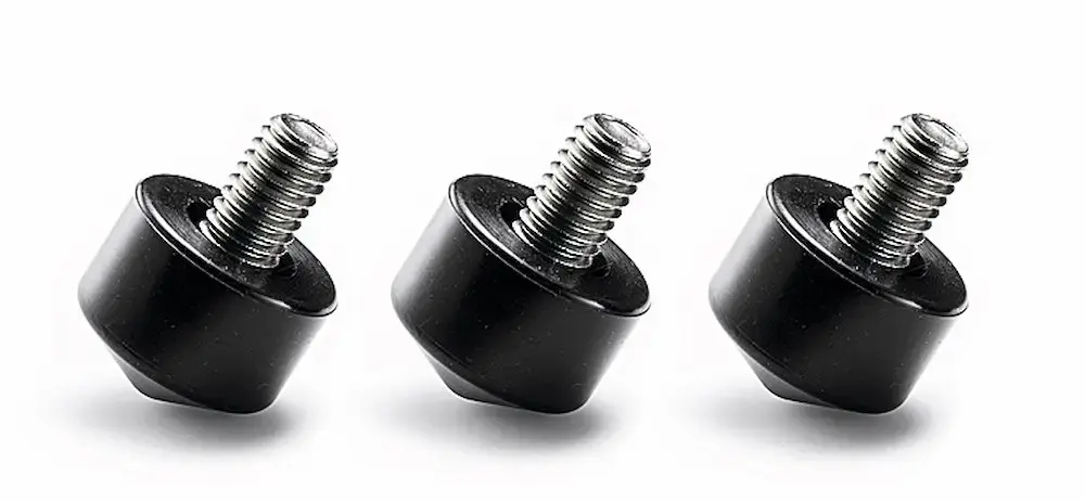 Gitzo Gummiføtter GSF33 33mm. U/Pigg