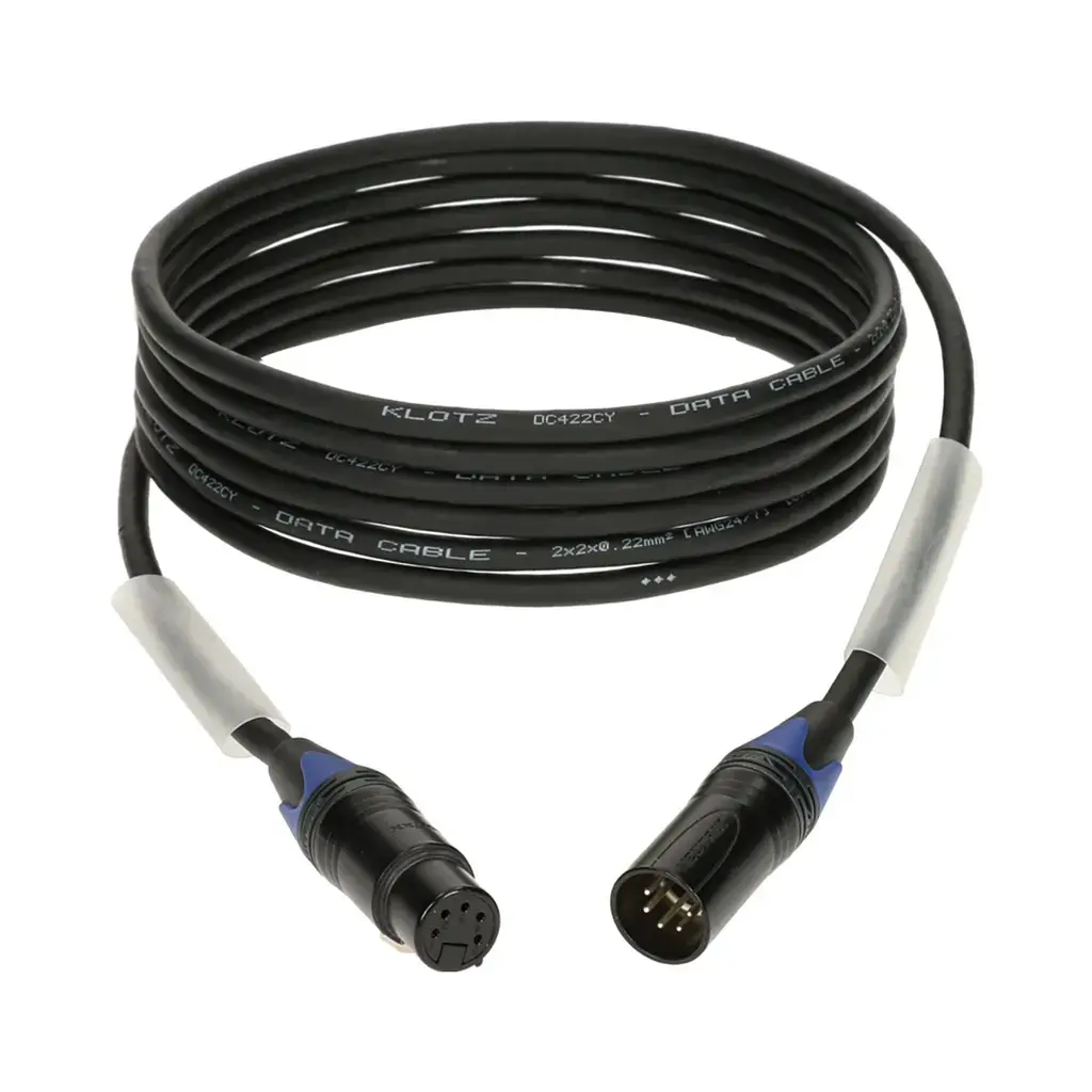 Klotz DMX XLR 5pin M-F 20m