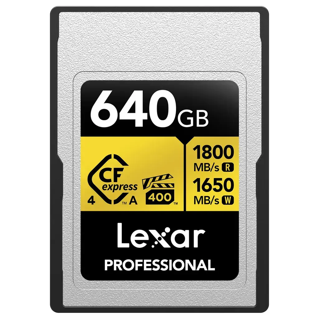 Lexar CFexpress A 4.0 Pro Gold 640GB